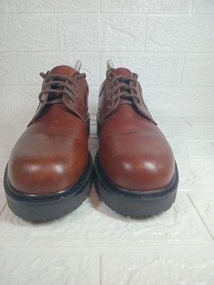Men Nine West Heels Burgundy Leather 41