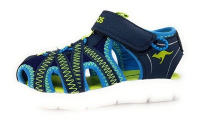 KangaRoos Kinderschuhe Kleinkinder Lauflern Sandalen Minilette Blau