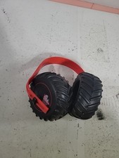Monster Jam Truck Tire Child Kids Ear Muffs Headphones Hearing Protection Red