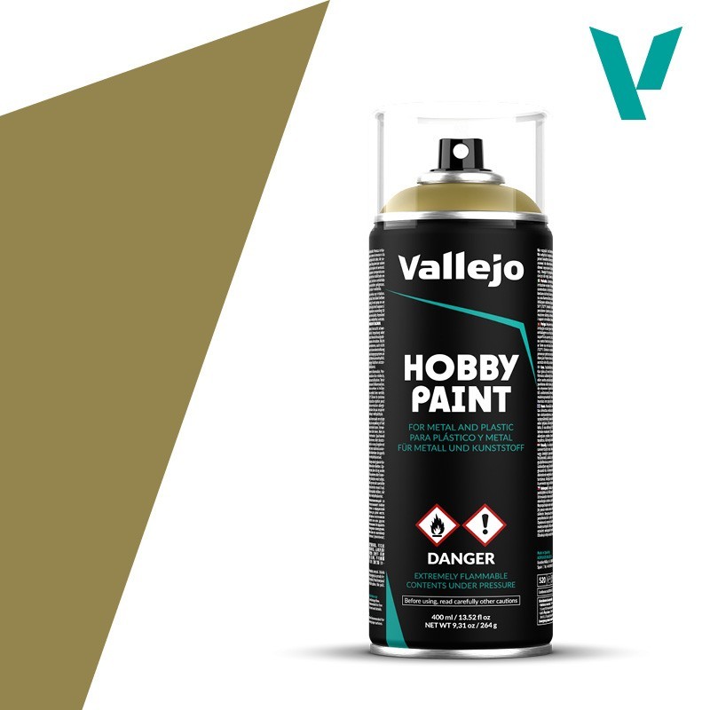 Vallejo Gelb Hobby Paint Spray 728001 - Panzer-, Afv, Sprühdose, 400 Ml - Bild 2
