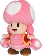 SUPERMARIO ALL STAR COLLECTION Toadette S Plush Doll 20cm Stuffed Toy AC33