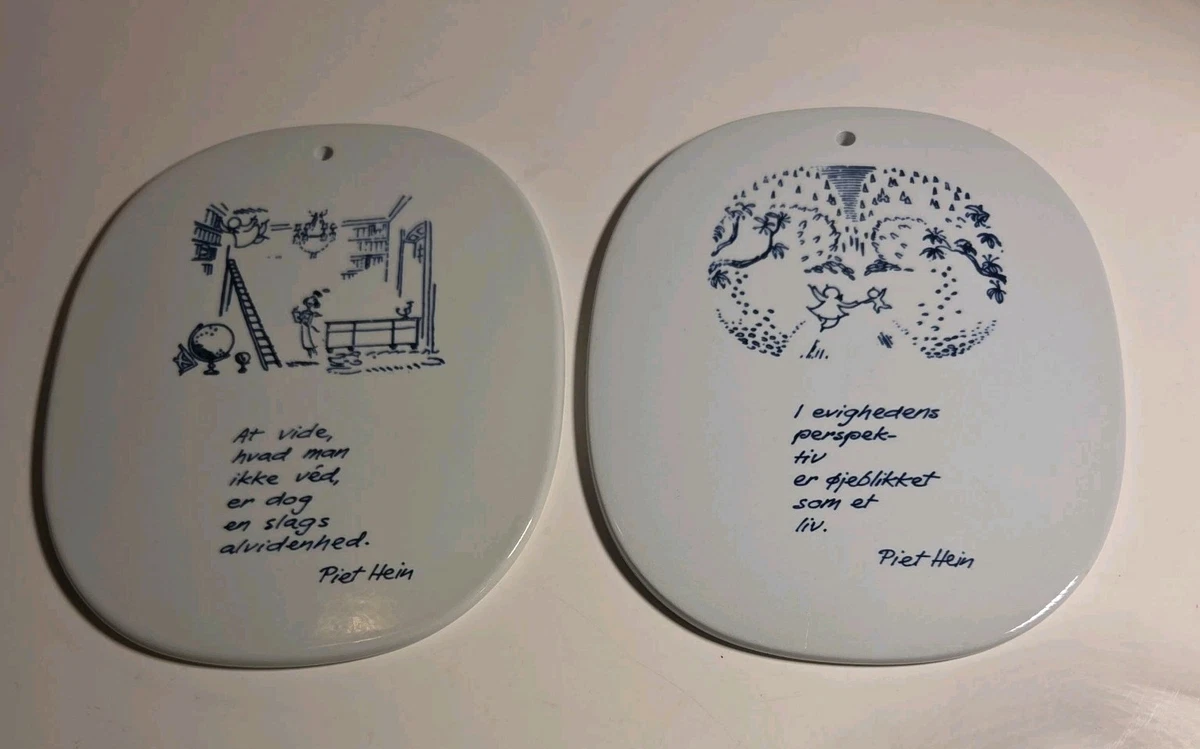 Piet Hein Plaque Indiana OTHER Royal Copenhagen Collectibles for