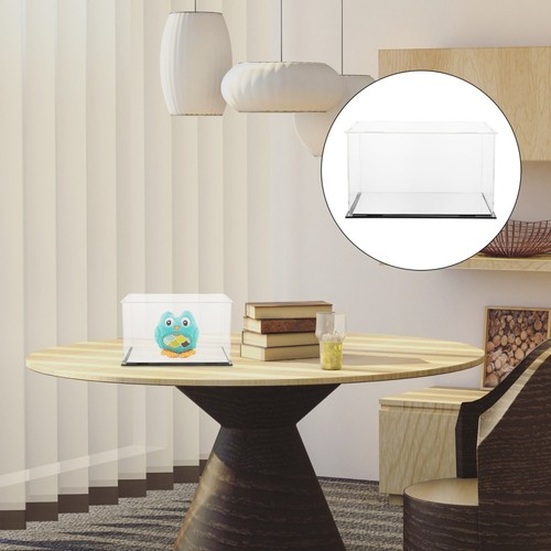 2 Pcs Dust Box Child Storage Showcase Collectable Display for Dolls Figures - Bild 6 von 12