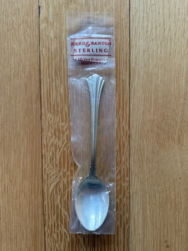 Reed & Barton 18th Century Sterling Silver Place/Soup Spoon- New, Sealed w/Tag