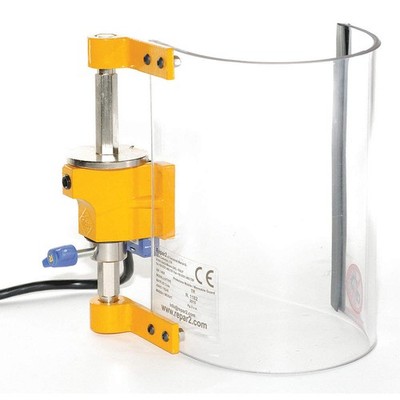 REPAR TR-1-CM Machine Guard,Polycarbonate,Yellow 45HE66