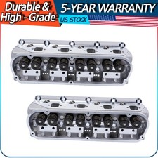 Complete Aluminum Cylinder Heads Sbf Ford Gt40 289 302 351w Mustang 175cc 62cc 2 Complete Aluminum Cylinder Heads Sbf Ford Gt40 289 302 351w Mustang 175cc 62cc 2