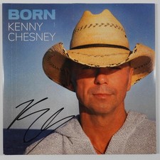 Kenny Chesney JSA Signed Autograph Album Record Vinyl Born