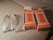1948 49 50 Ford Truck Parking Lamp Lenses Pair Nors