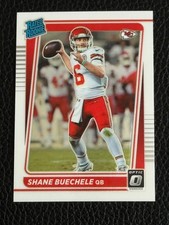 2021 Panini Donruss Optic Football #298 Shane Buechele Base Rated Rookie Chiefs