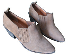 Scarpe con tacco Buffalo London donna pelle cowboy western marrone taglia UK 3 