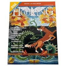 Rug Hooking Magazine January / February 2021 Issue Has PullOut Pattern