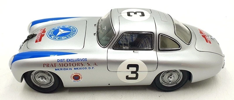 CMC 1/18 Scale Diecast DC17125S - Mercedes-Benz 300SL carrera Panamerica #3 - Image 4 of 4