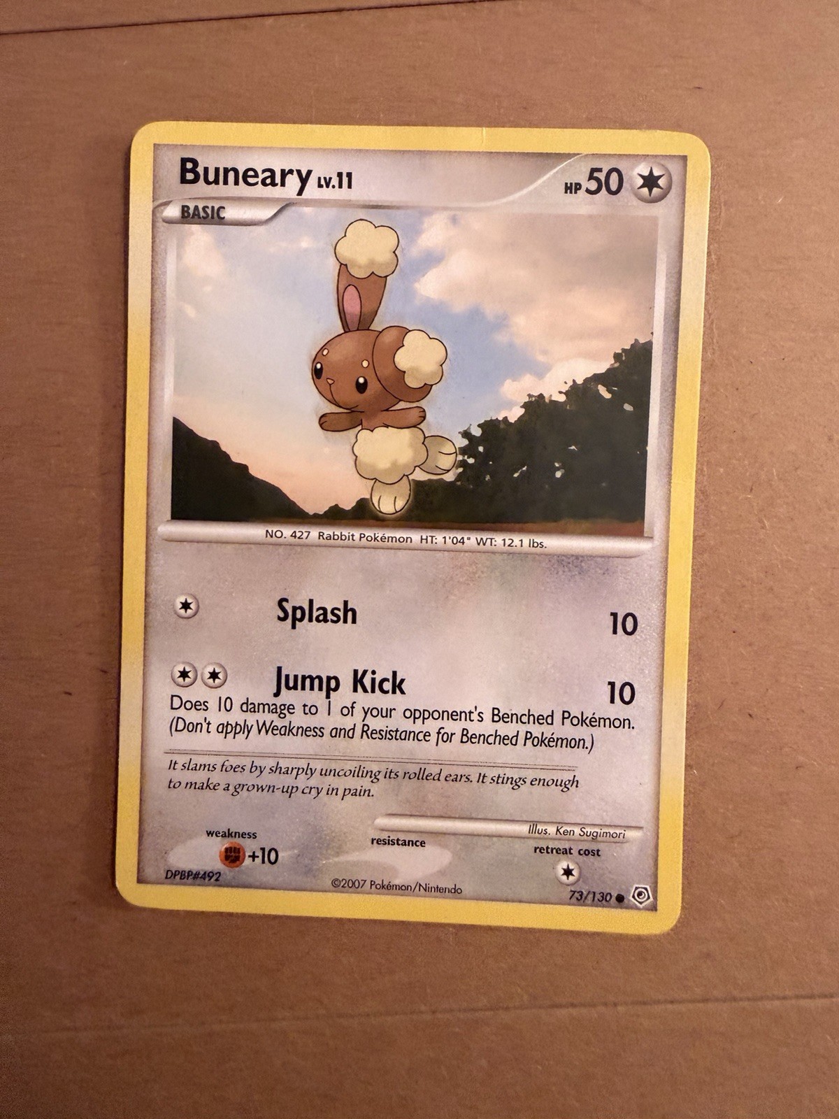 Buneary 73/130 Common Diamond & Pearl Pokemon TCG NM