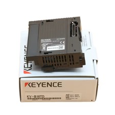 Keyence KV-B16TD 16-point Screw Terminal Block, MOSFET (Sink) with Overc...