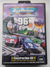 Micro Machines Turbo Tournament 96 Sega Mega Drive Complete With Manual (PAL)