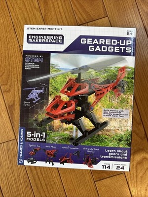 Thames & Kosmos Engineering Makerspace Geared-Up Gadgets 