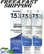 7.5 Hydroxyapatite Toothpaste for Advanced Enamel Protection, Appropriate for S