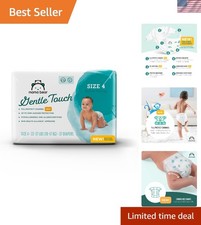 Gentle Touch Diapers, Size 4 - 12 Hours Leak Protection  Dermatologist Approved