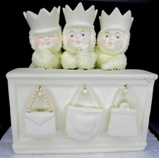 NEW~Rare Department 56 Snowbabies Party Princesses Porcelain Figurine Retired