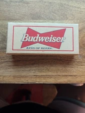 Budweiser Watch  In Box 1996 . Will Need Battery 