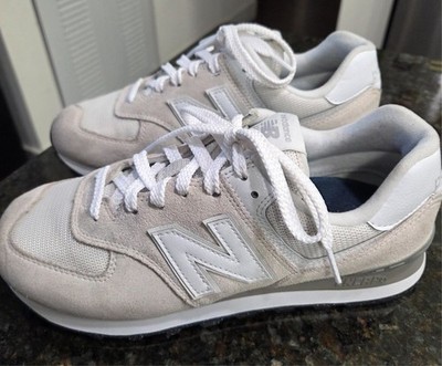 New Balance 574 Gray - WL574AGT Nimbus Cloud Gray Womens Size 8.5 Men size 7