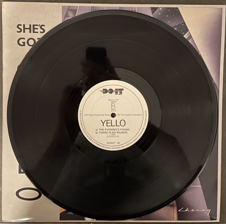 Yello She's Got A Gun- 12" U.K. Vinyl Maxi-Single (Do It Records) - New - Image 4 of 4