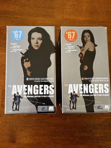 The Avengers British TV Series - '67 Volumes 1 & 2 VHS Lot 1967 2 - 3 Tape Sets - Bild 3 von 7