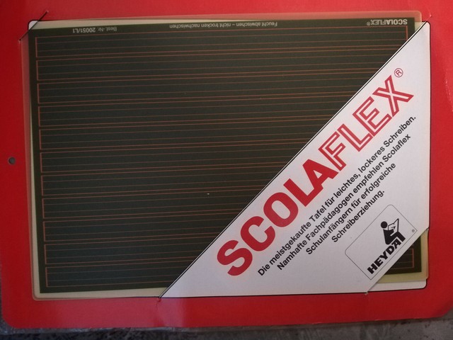 Heyda Scolaflex Tafel Ausgangsschrift Lineatur 0 Gunstig Kaufen Ebay