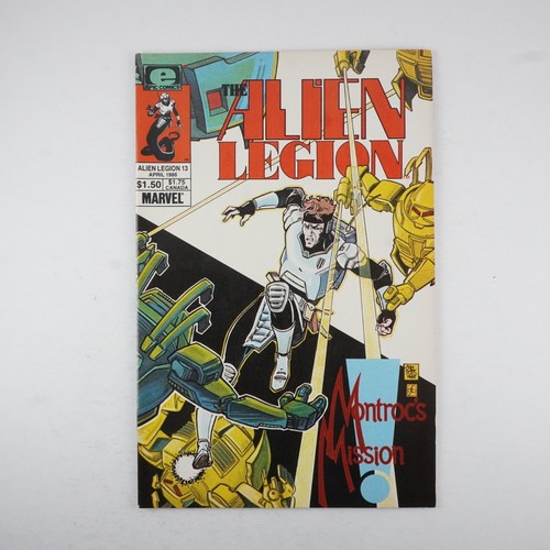 Alien Legion #13 NM 1986 Epic Marvel Comics Frank Cirocco couverture âge du cuivre