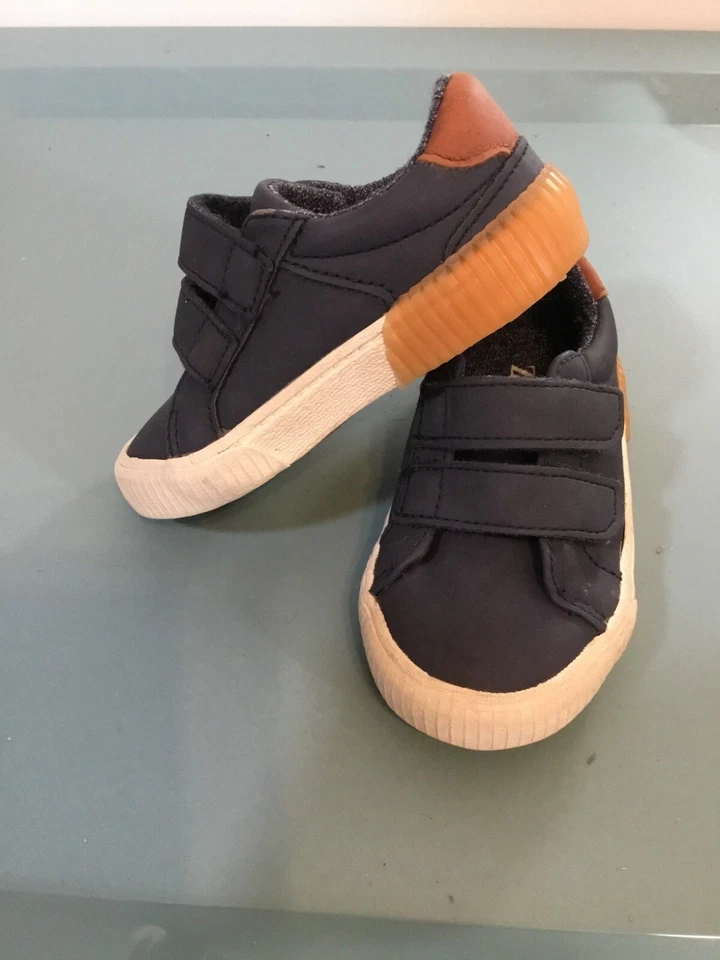 Детские кроссовки Zara синий цвет размер 20 - Изображение 3 из 4