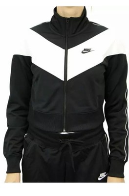 nike women's sportswear heritage track jacket