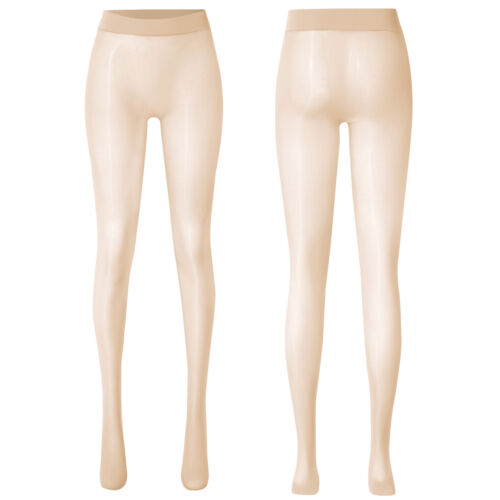 Damen Strumpfhose High Waist glänzend transparent nahtlos Strümpfe Dessous Tights - Bild 10 von 73