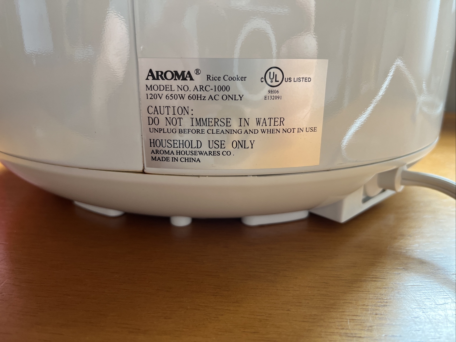 AROMA HOUSEWARES 10 CUP SENSOR LOGIC RICE COOKER / FOOD STEAMER ARC-1000  (USED) | eBay
