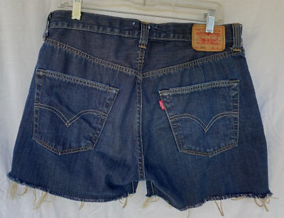 W32 Levi's® 501® CUSTOMIZED BAGGY SHORTS LEVIS 1947 LIMITED EDITION 501..VTG CUTOFF JEANS..SHORTS..DAISY