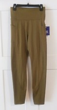 Joy Lab Womens Athletic Workout Pants Olive Green XS NWT