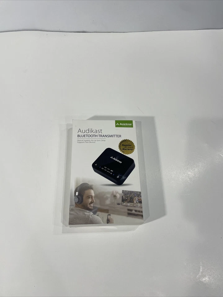 Audikast Plus Bluetooth 5.0 Transmitter for TV with Volume Control - Image 2 of 4