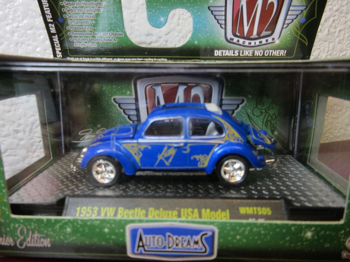 Walmart Only M2 Diecast 1953 VW BEETLE DELUXE USA MODEL (M) | eBay