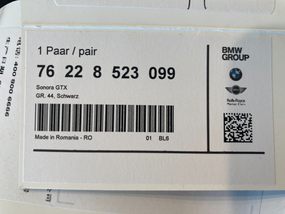 BMW SONORA GTX TOURING BOOT SIZE 44 EU 76228523099 | eBay