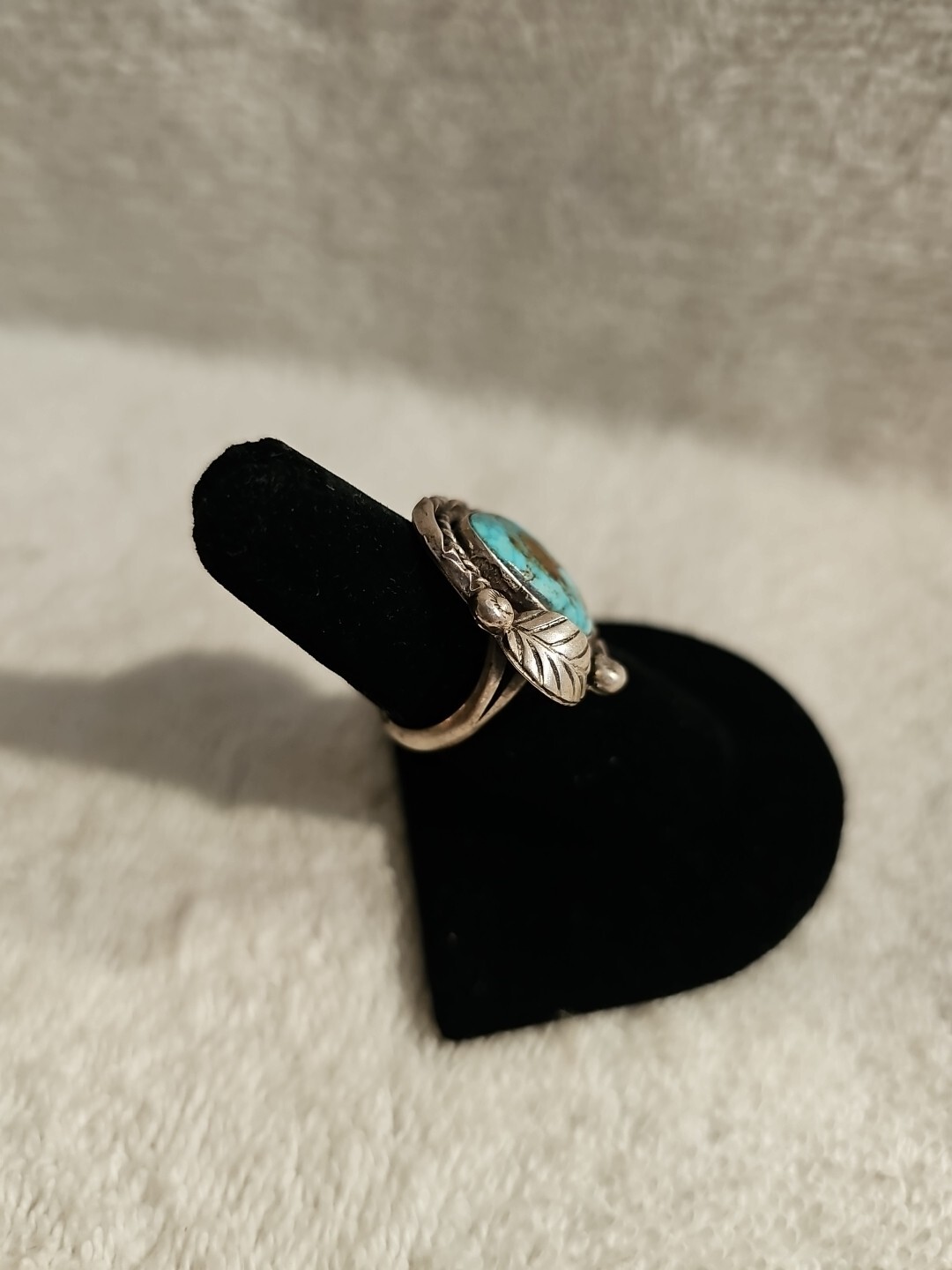 Native Turquoise Ring  Size 7 - image 4
