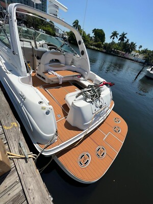 2000-2004 Sea Ray 380 sundancer  Cockpit Swim platform 1/4''6mm EVA Foam  floor