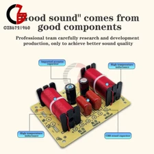 Audio Speaker Crossover 3Way Frequency Divider Home Loudspeaker Filter Crossover