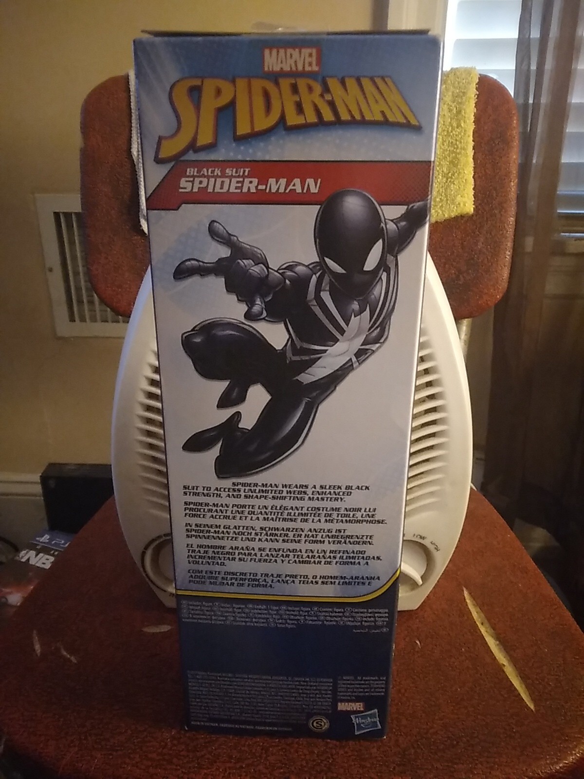 Marvel Spiderman Web Slinging 24 Oz. Single Wall Plastic Water Bottle