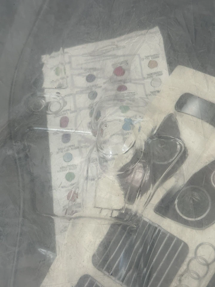 VINTAGE PARMA 1221 AUDI R8 1/8 Scale CLEAR RC BODY SERPENT MUGEN - Image 3 of 4