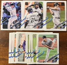 2021 Topps Colorado Rockies Team Set