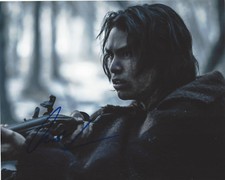 FORREST GOODLUCK SIGNED AUTHENTIC 'THE REVENANT' HAWK 8X10 PHOTO 1 w/COA PROOF