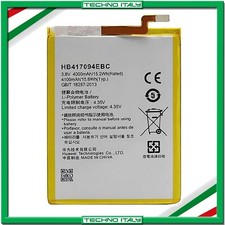 BATTERIA HB417094EBC per HUAWEI ASCEND MATE 7 pila 4100mAH SOST. ORIGINALE