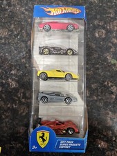 HOT WHEELS "FERRARI" 5-Pack 2004 Ferrari Gift Pack Brand New