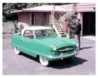 1954 Nash Metropolitan Convertible, Teal, Refrigerator Magnet, 42 Mil Thick