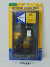 UNIVERSAL VHS C TO VHS CASSETTE ADAPTER SAKAR VC-14 CONVERTER VHS-C