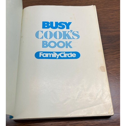 Beschäftigtes Kochbuch Kochbuch Familienkreis Taschenbuch schnelle einfache Rezepte 1988 - Bild 6 von 10